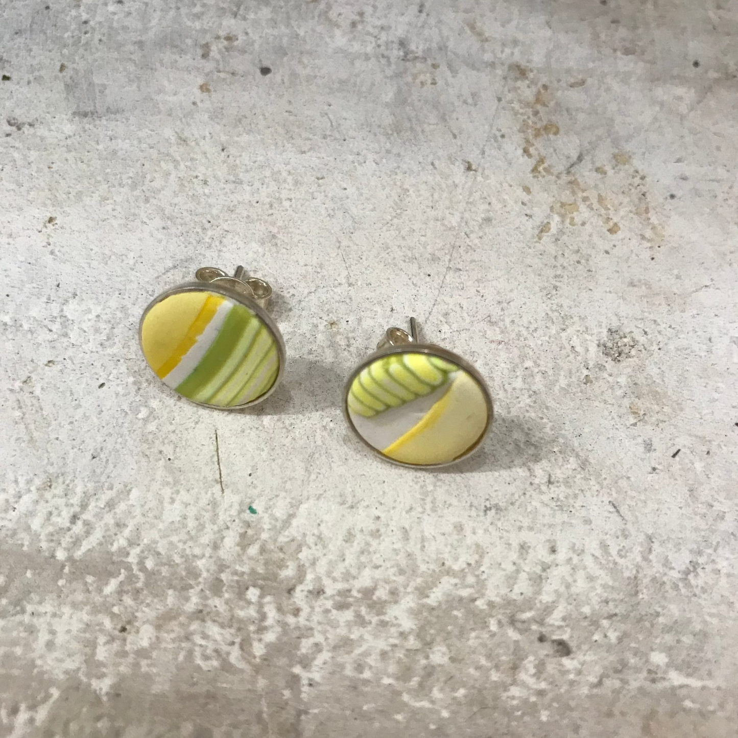 Blühende, wunderbare „Zest“ 925 STERLING SILBER 12mm OHRRINGE - handgefertigt - von Stephanie Fraselle - Kunstvolles Schmuckdesign