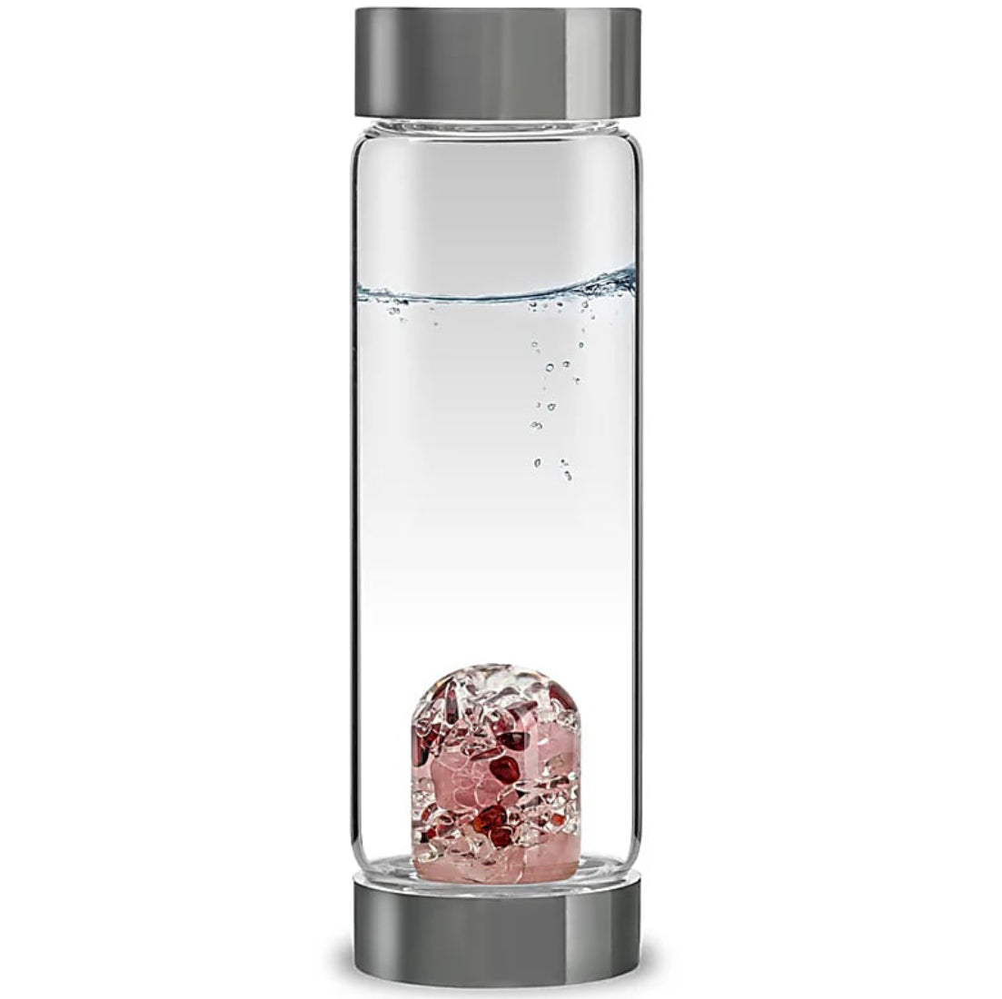 VitaJuwel VIA Love gem-water bottle. 500ml capacity