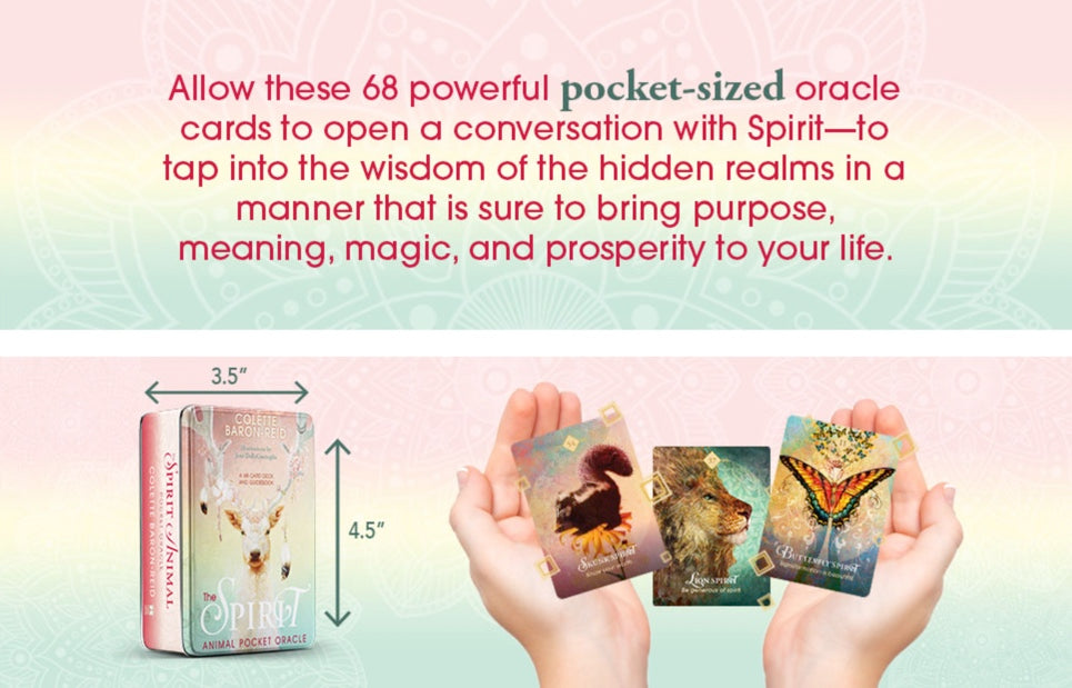 Card deck- (POCKET SIZE) The Spirit Animal Oracle - Colette Baron-Reid