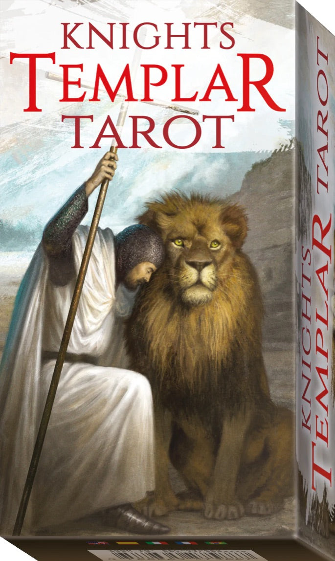 Knights Templar Tarot- Multilingual edition- Floreana Nativo,art by Franco Rivolli