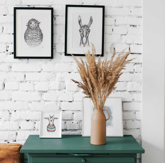 Premium Art Print - Donkey