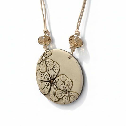 Cappuccino | Round pendant