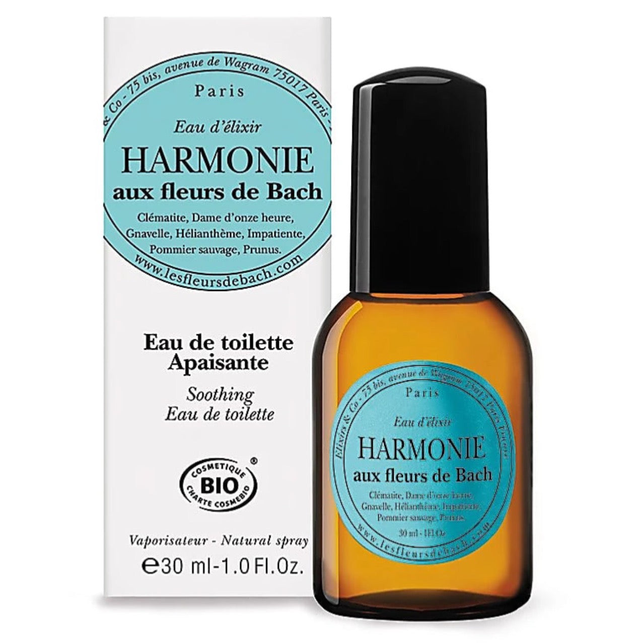 Bach Eau de toilette Harmonie - soothing -30ml