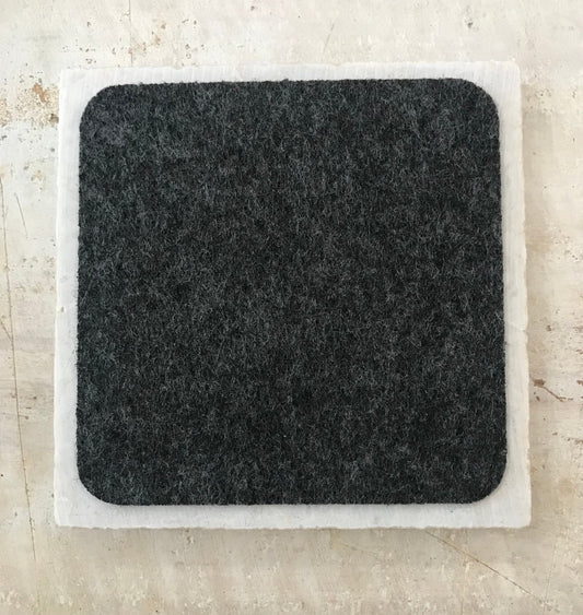Natural stone art tile "Claudette the Pigeon"