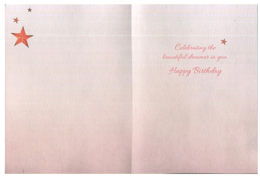 Key To The Stars Greeting Card (Birthday)