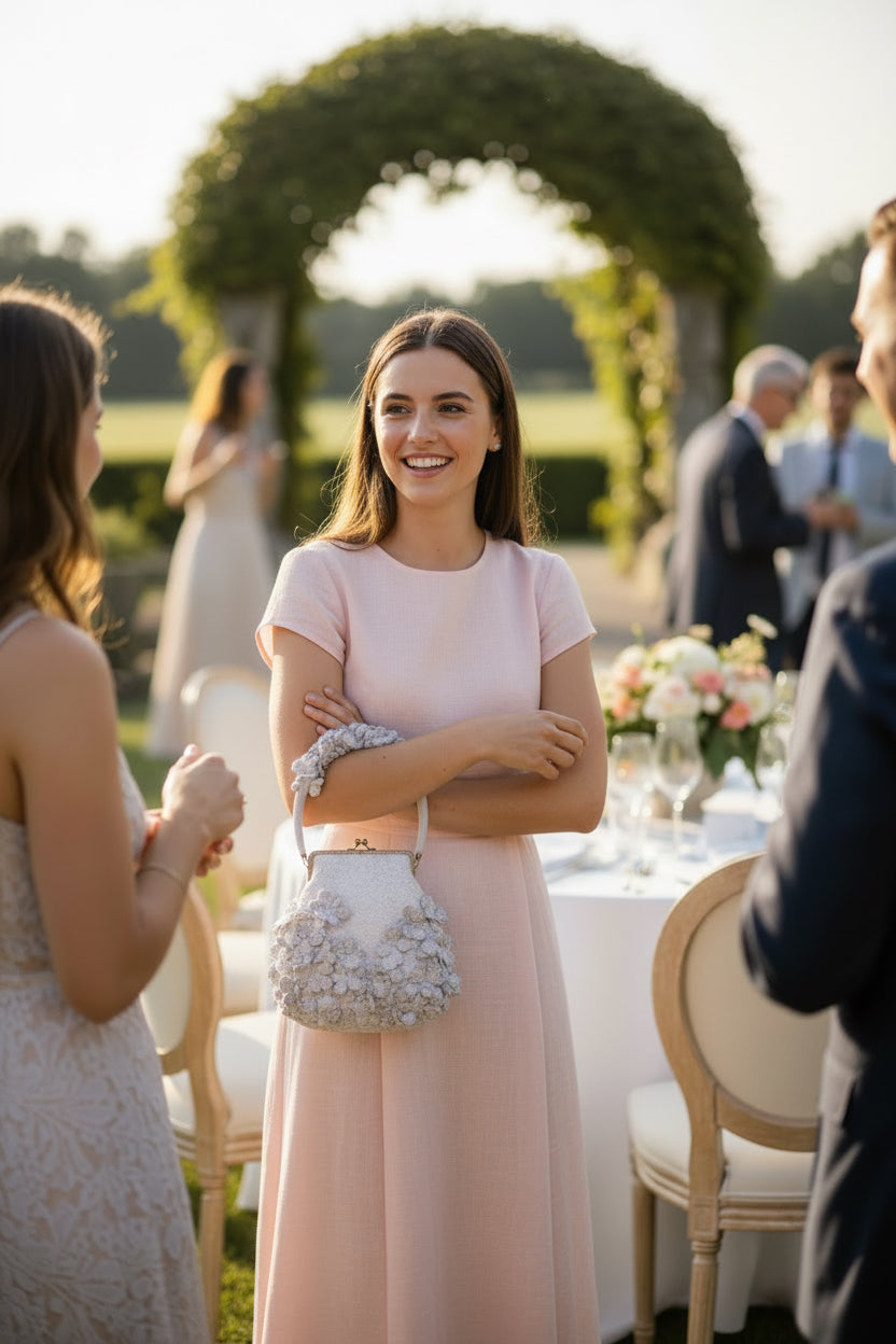 Artisan Merino Wool & Silk Handbag – One of a Kind