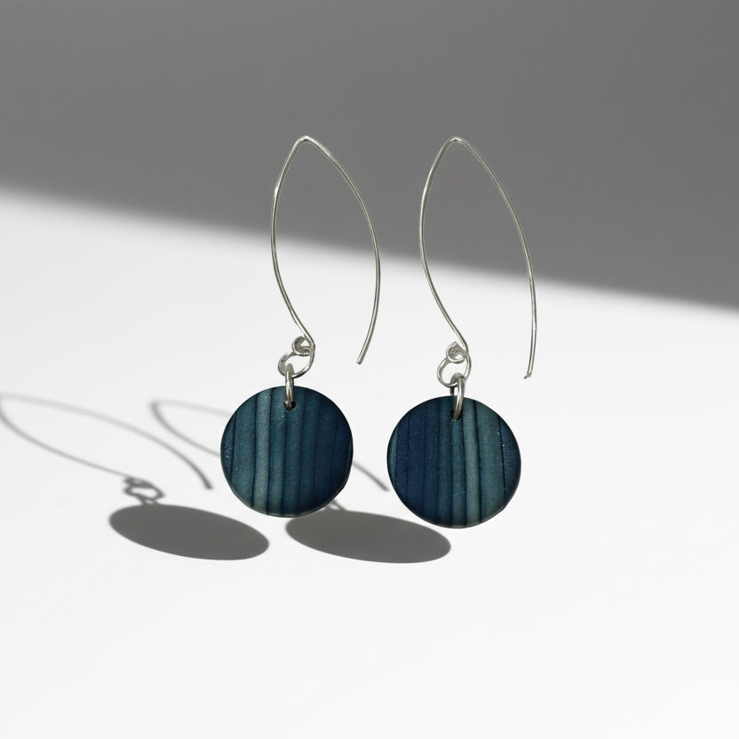 „Sea Foam“ 925 STERLING SILBER – handgefertigte Ohrhänger – von Stephanie Fraselle – Kunstvolles Schmuckdesign