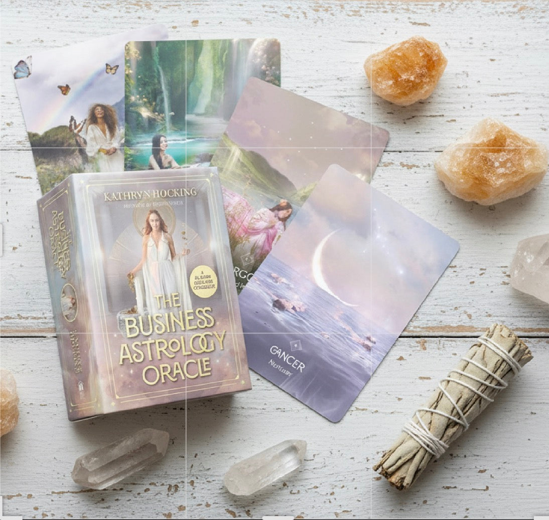 The Business Astrology Oracle A 62-Card Deck and Guidebook Kathryn Hocking