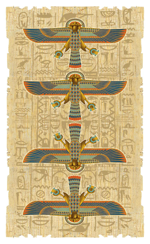 MINI EGYPTIAN Tarot by Pietro Alligo and Silvana Alasia - Multilingual edition.