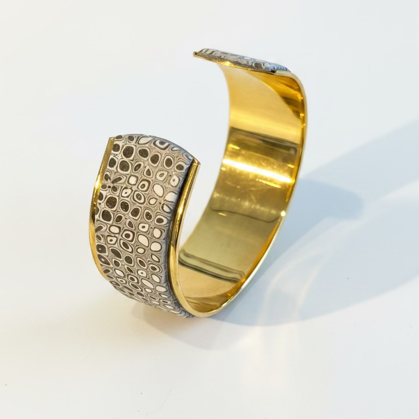 Cappuccino Handmade Cuff | Medium