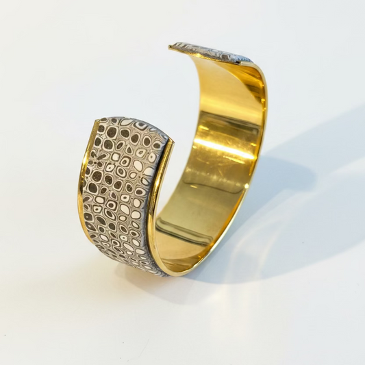 Cappuccino Handmade Cuff | Medium