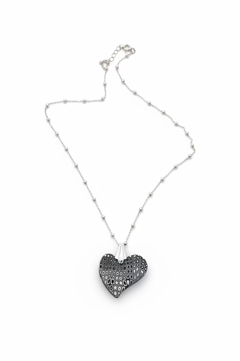 Mini heart | Monochrome |Mosaic