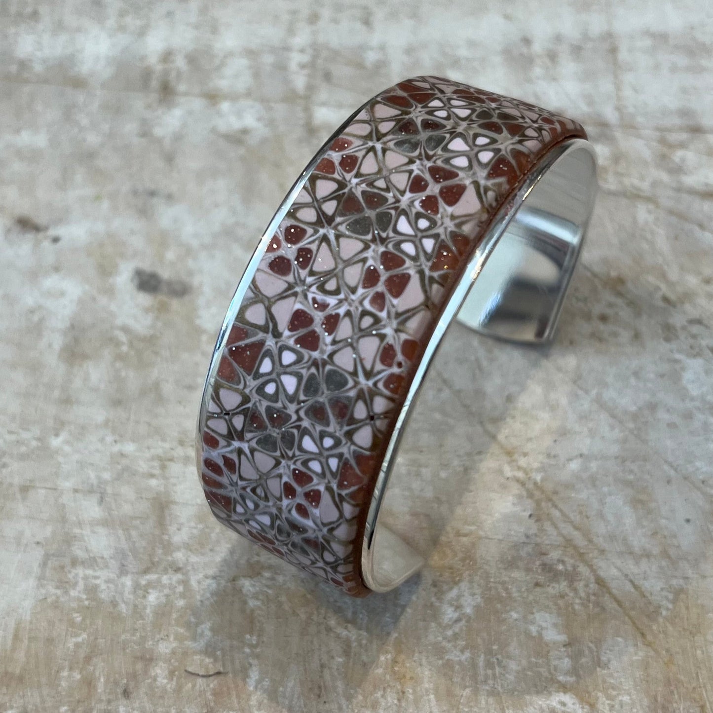 ¨Gilded rose¨bracelet cuff by Stephanie Fraselle