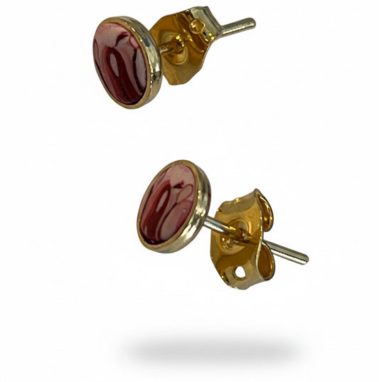 Hues | Crimson 6mm | 18K GOLD PLATED