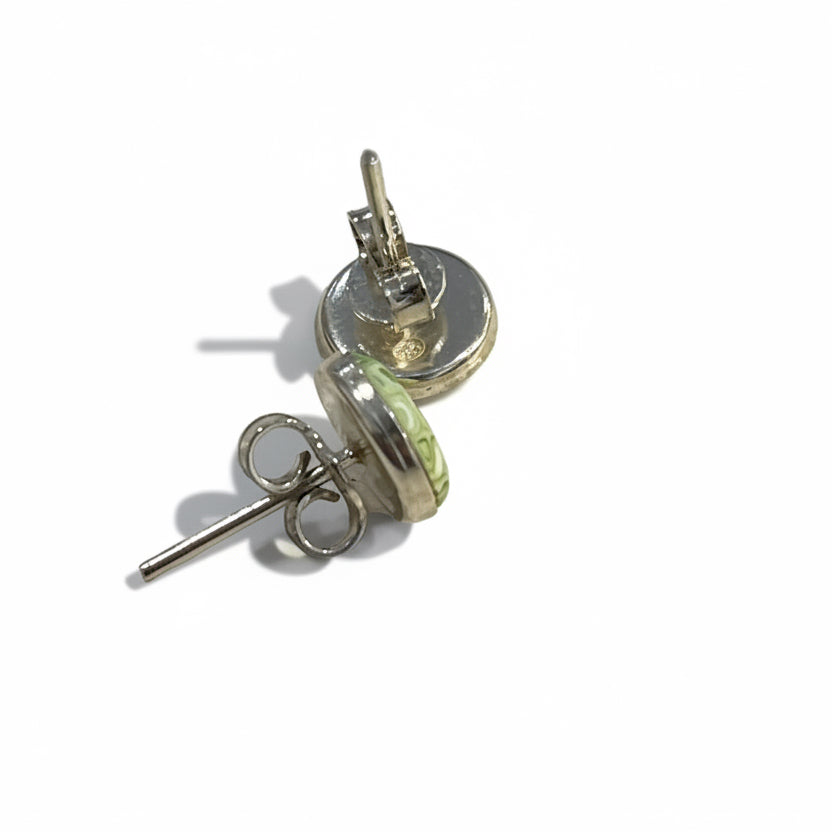 Laurisilva | Sterling Silver Stud Earrings 8mm