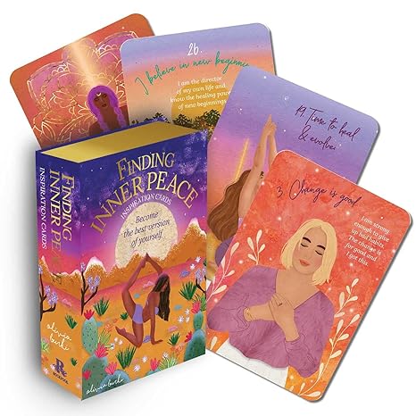 Finding Inner Peace-Inspiration Cards by Olivia Bürki: Become the Best Version of Yourself