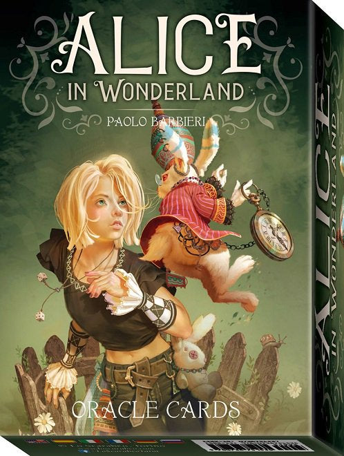 Alice In Wonderland Oracle Cards - Paolo Barbieri -Multilingual Edition