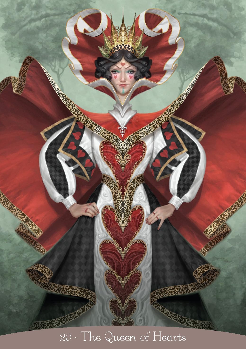 Alice In Wonderland Oracle Cards - Paolo Barbieri -Multilingual Edition