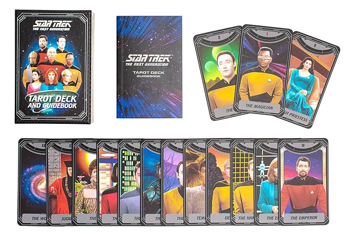 Star Trek- The Next Generation Tarot Card Deck and Guidebook - Speciality Deck