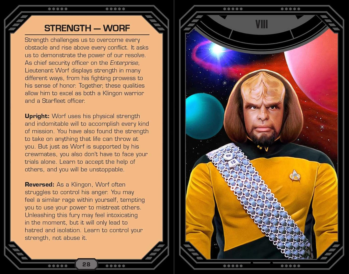 Star Trek- The Next Generation Tarot Card Deck and Guidebook - Speciality Deck