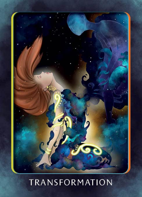 Higher Self Oracle- By Deanna Marie Riddick - Illustrated by Deborah Rodriguez-Capacetti