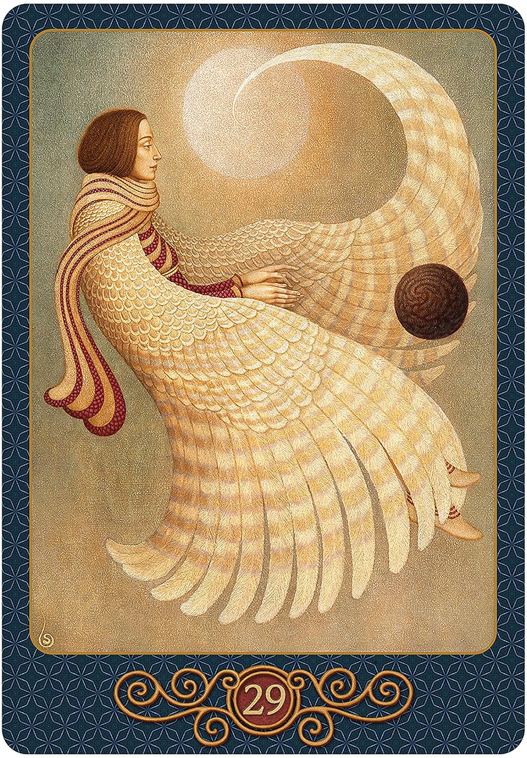 In Dreams Oracle by visionary artist Boris Indrikov.
