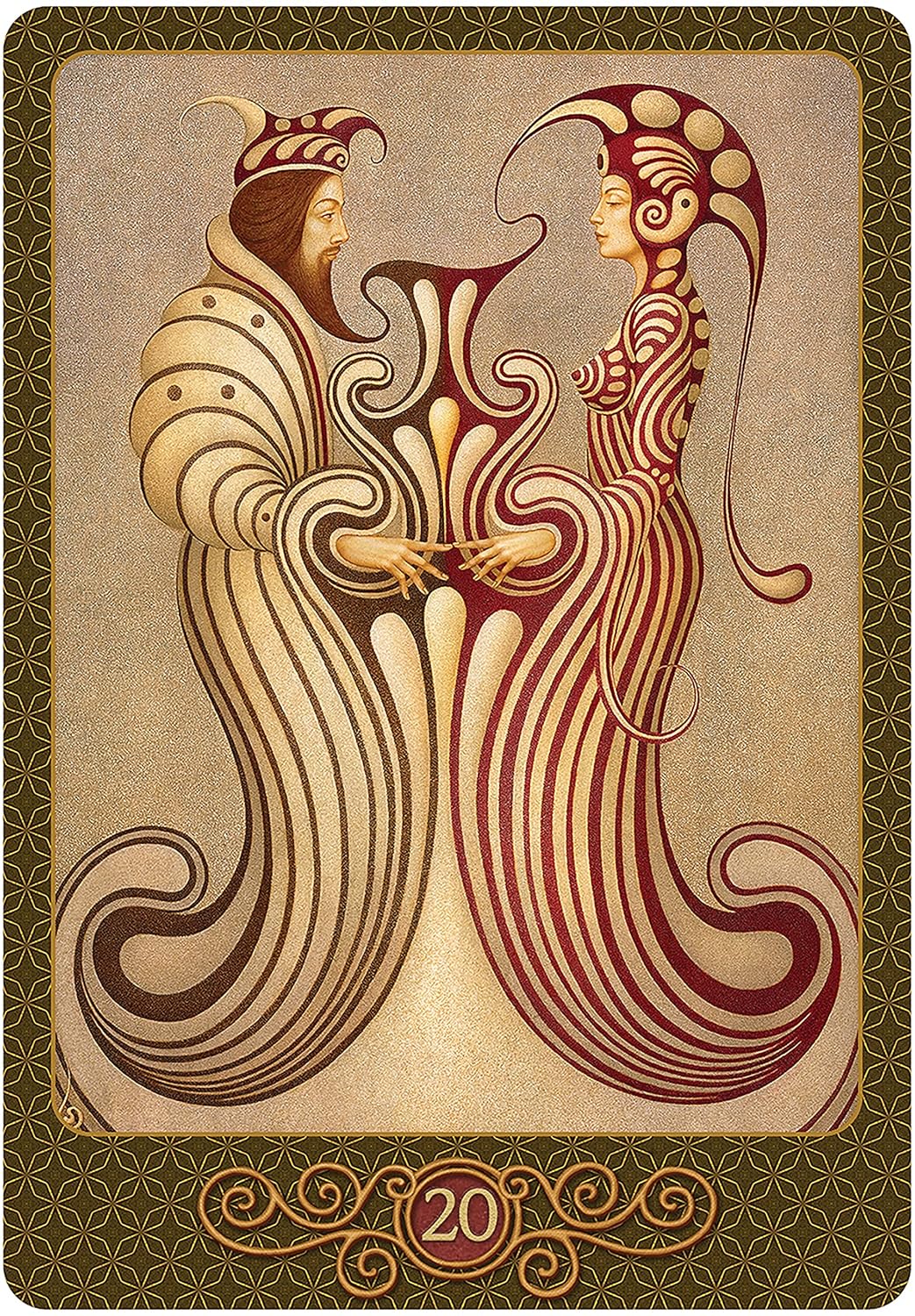 In Dreams Oracle by visionary artist Boris Indrikov.