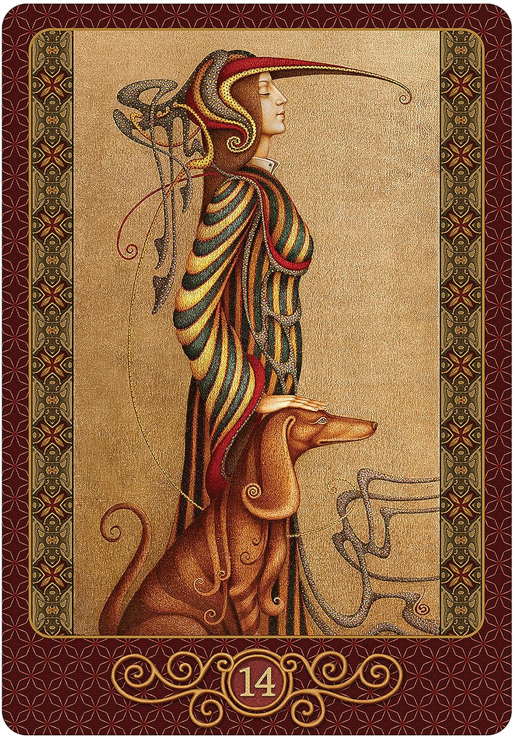 In Dreams Oracle by visionary artist Boris Indrikov.