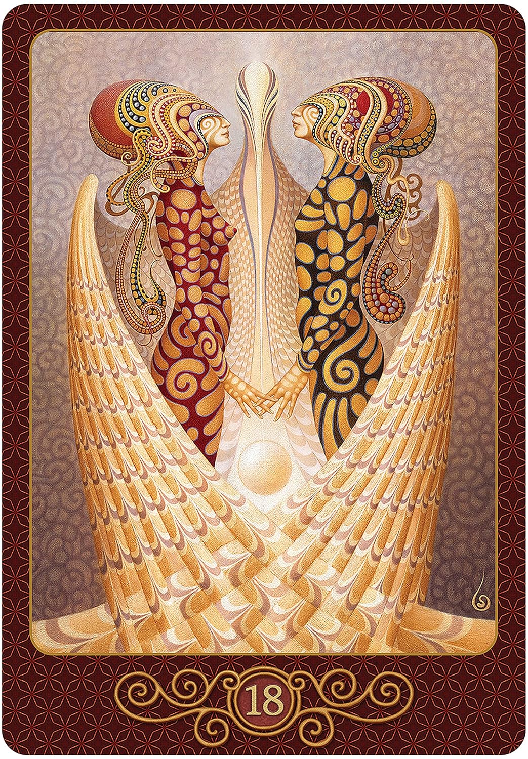 In Dreams Oracle by visionary artist Boris Indrikov.