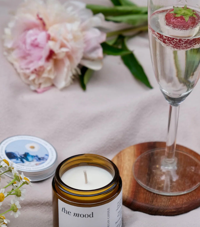 The Mood Candle – Herbal Soy Candle with Lavender & Vanilla
