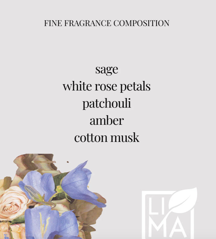 The Sage Candle – Herbal Vegan Soy Candle with a gentle herbal spa scent