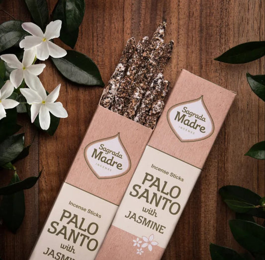 Sagrada Madre Palo Santo incense with Jasmine