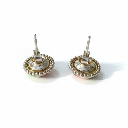 PENDIENTES DE PLATA DE LEY 925 “Jardín Encantado” - hechos a mano - por Stephanie Fraselle - Diseño de joyería artesanal