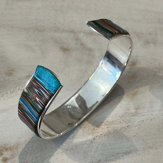 “Moroccan Spice” Bracelet cuff by Stephanie Fraselle - Artisan Jewellery Design