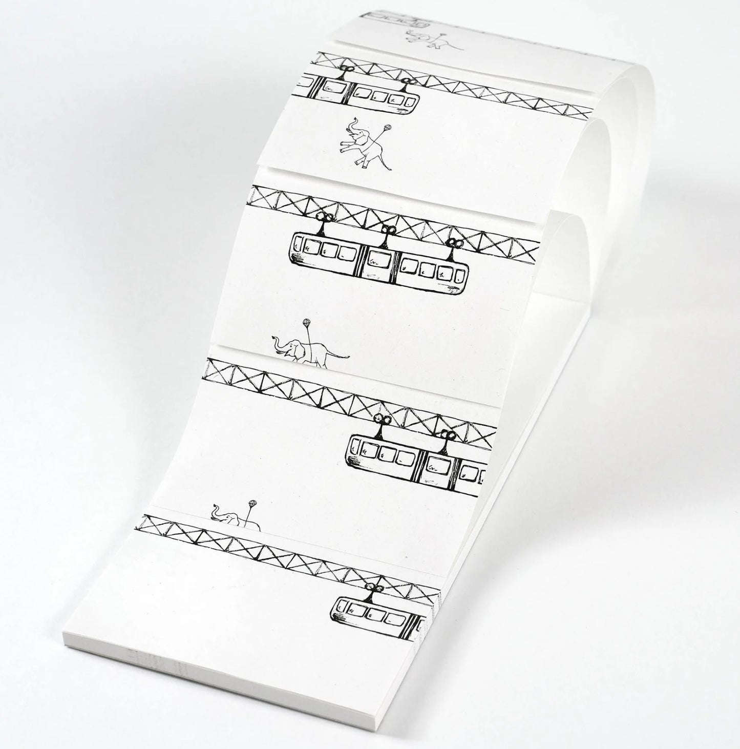 Notizblock - Trio Mere Katzen - RECYCLINGPAPIER x3 Designs
