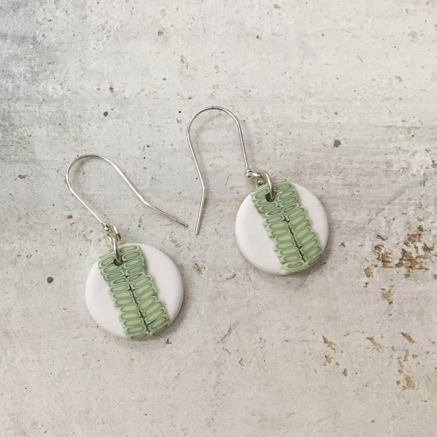 “Laurisilva” 925 STERLING SILVER - handmade Earring drops - by Stephanie Fraselle - Artisan Jewellery Design