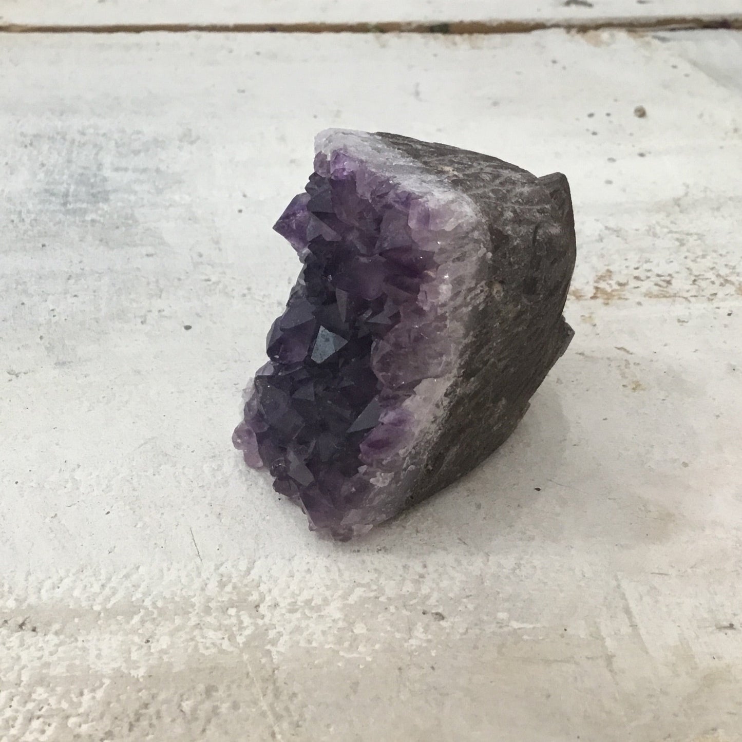 Amethyst natural gemstone Hand Carved shamanic Hedgehog