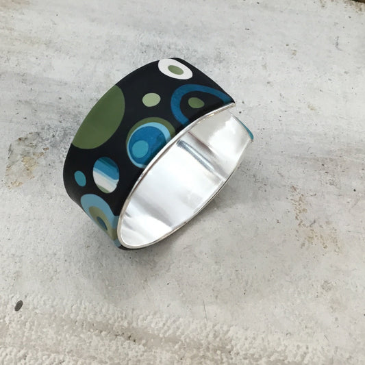 Carolina “ Universe ” Bracelet cuff by Stephanie Fraselle - Artisan Jewellery Design