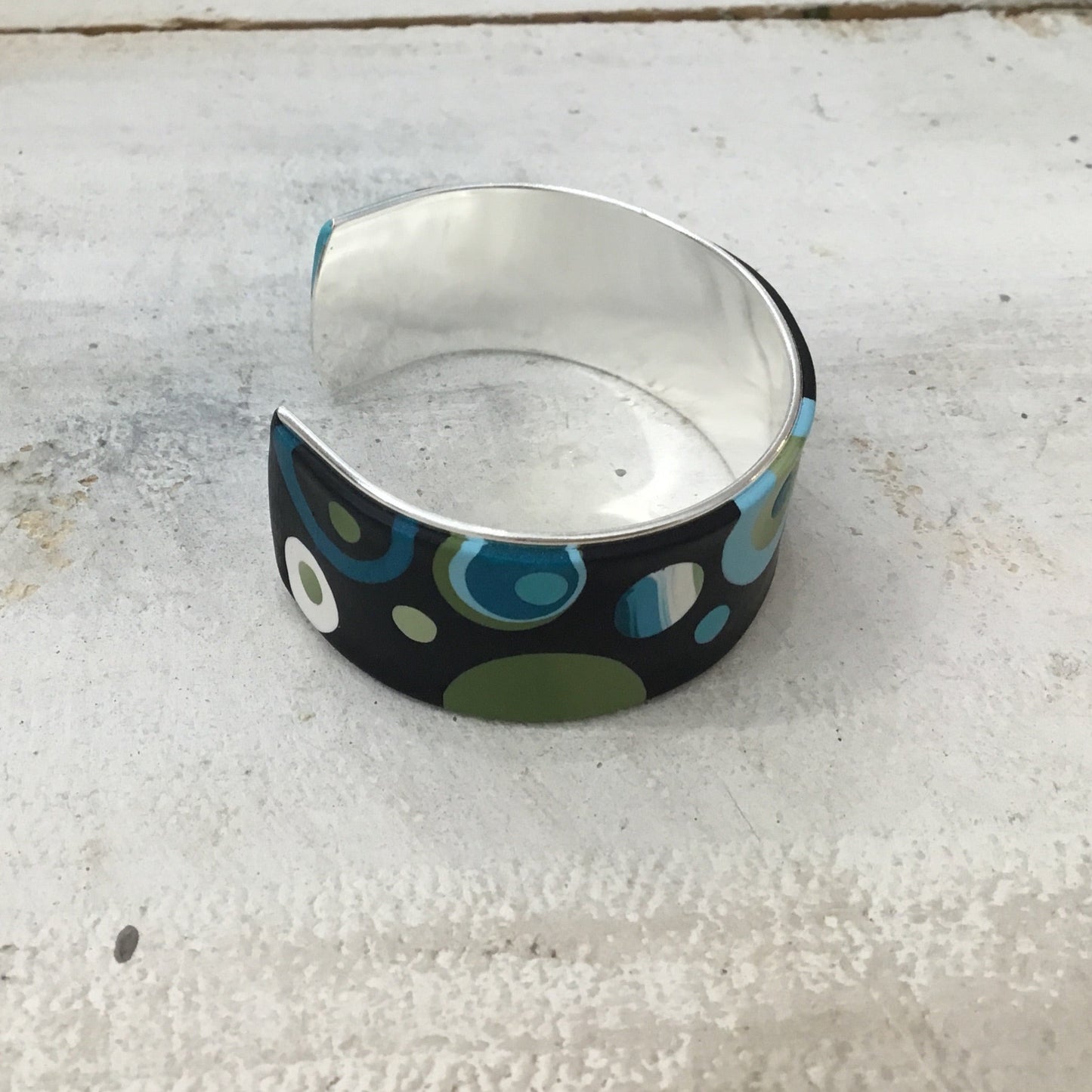 Carolina “ Universe ” Bracelet cuff by Stephanie Fraselle - Artisan Jewellery Design