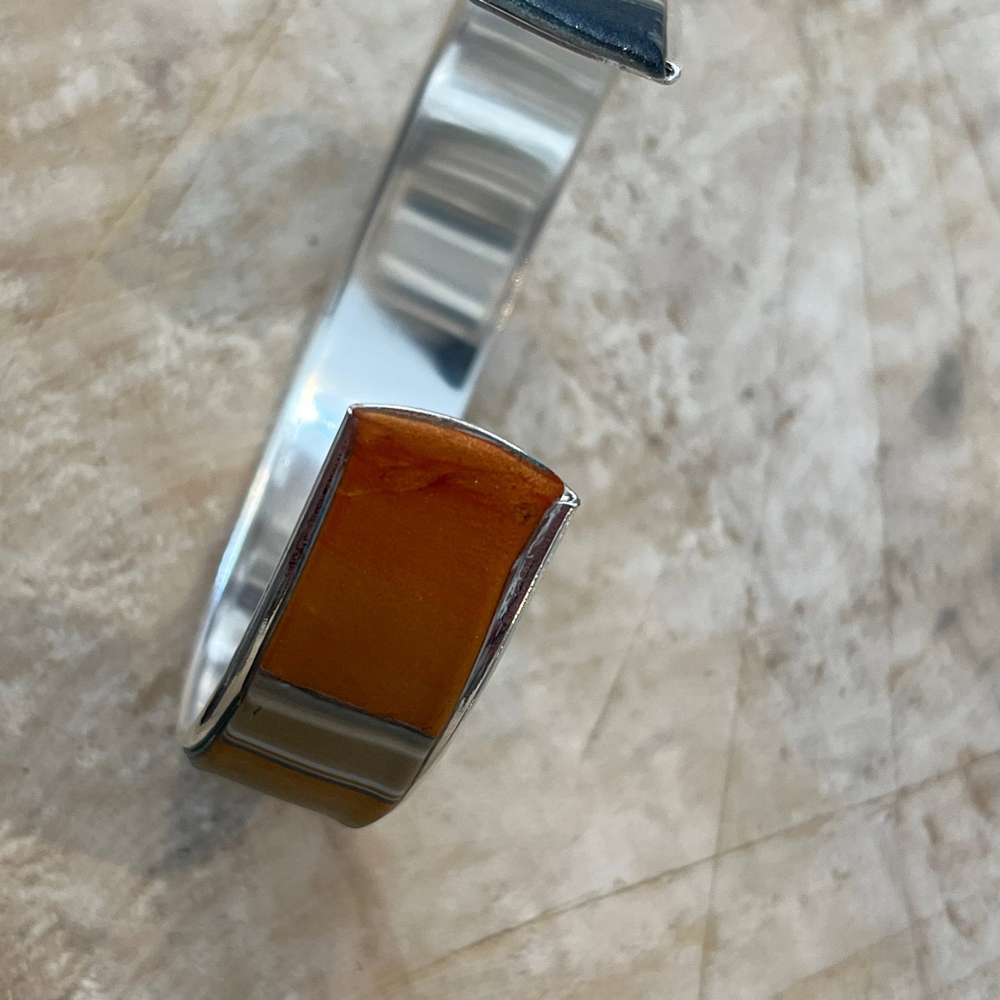 “Moroccan Spice” Bracelet cuff by Stephanie Fraselle - Artisan Jewellery Design