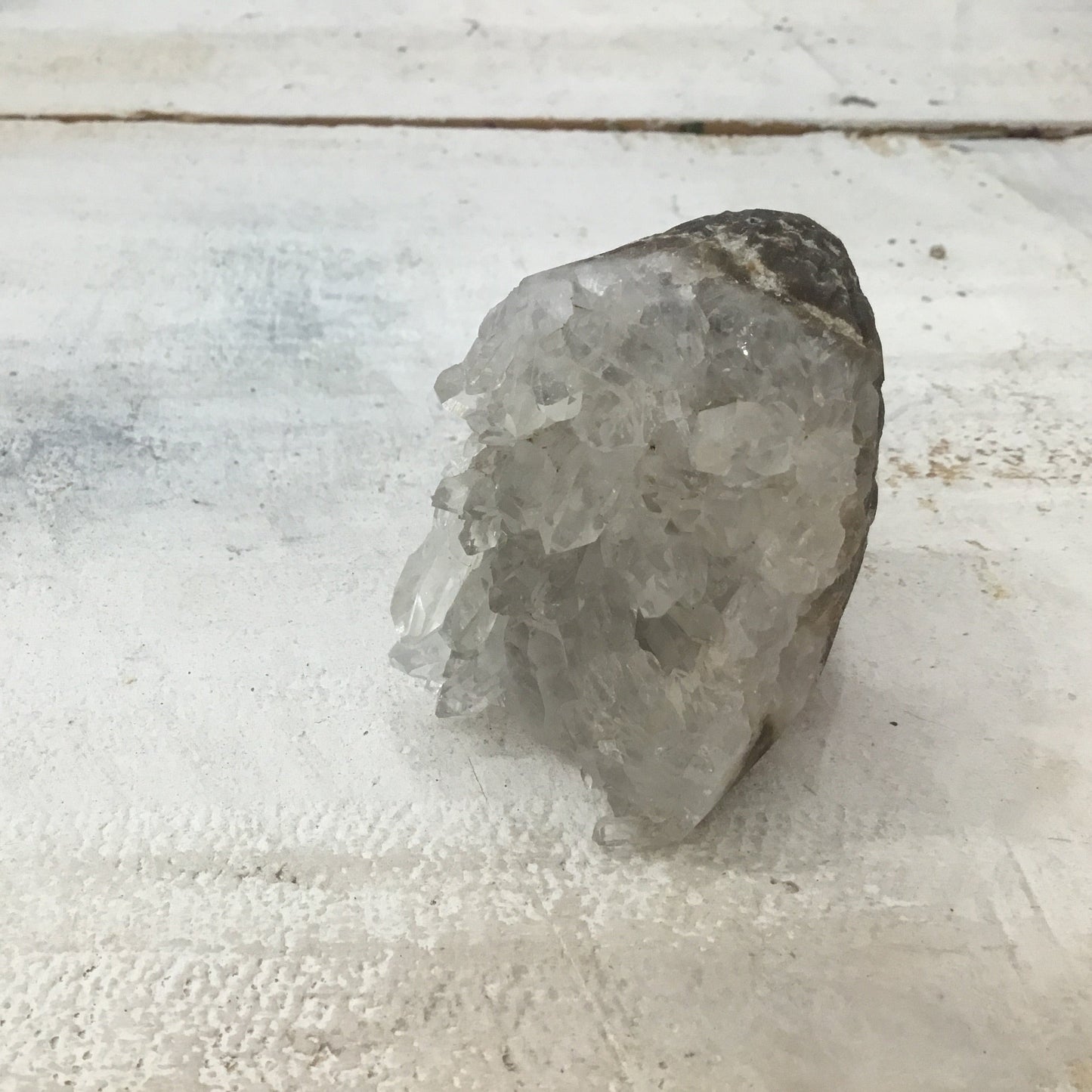 Clear Quartz Natural gemstone hand carved Shamanic Hedgehog