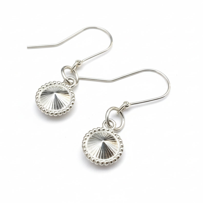 Pendientes colgantes hechos a mano en PLATA DE LEY 925 “Moroccan Spice” de Stephanie Fraselle - Diseño de joyería artesanal