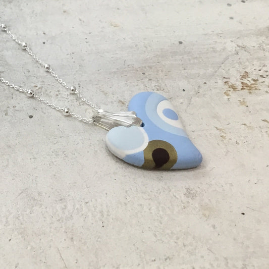 Beaches “Universe ” 925 STERLING SILVER - handmade Mini heart - by Stephanie Fraselle - Artisan Jewellery Design