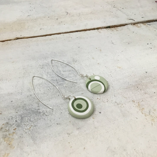 Laurisilva “Universe ” 925 STERLING SILVER - handmade Earring drops - by Stephanie Fraselle - Artisan Jewellery Design