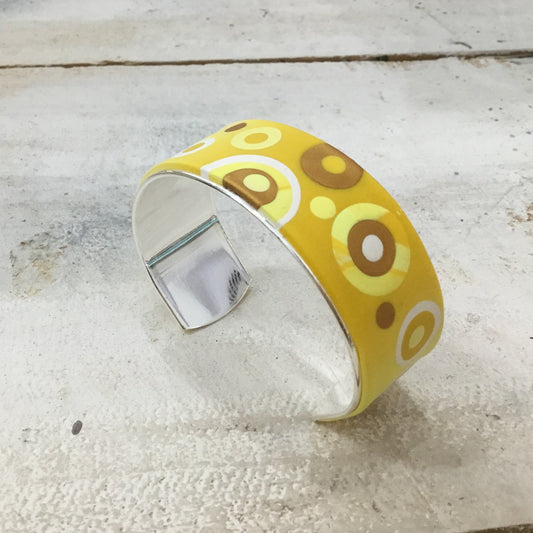 Brazalete brazalete “Universo” maravilloso y floreciente de Stephanie Fraselle - Diseño de joyería artesanal