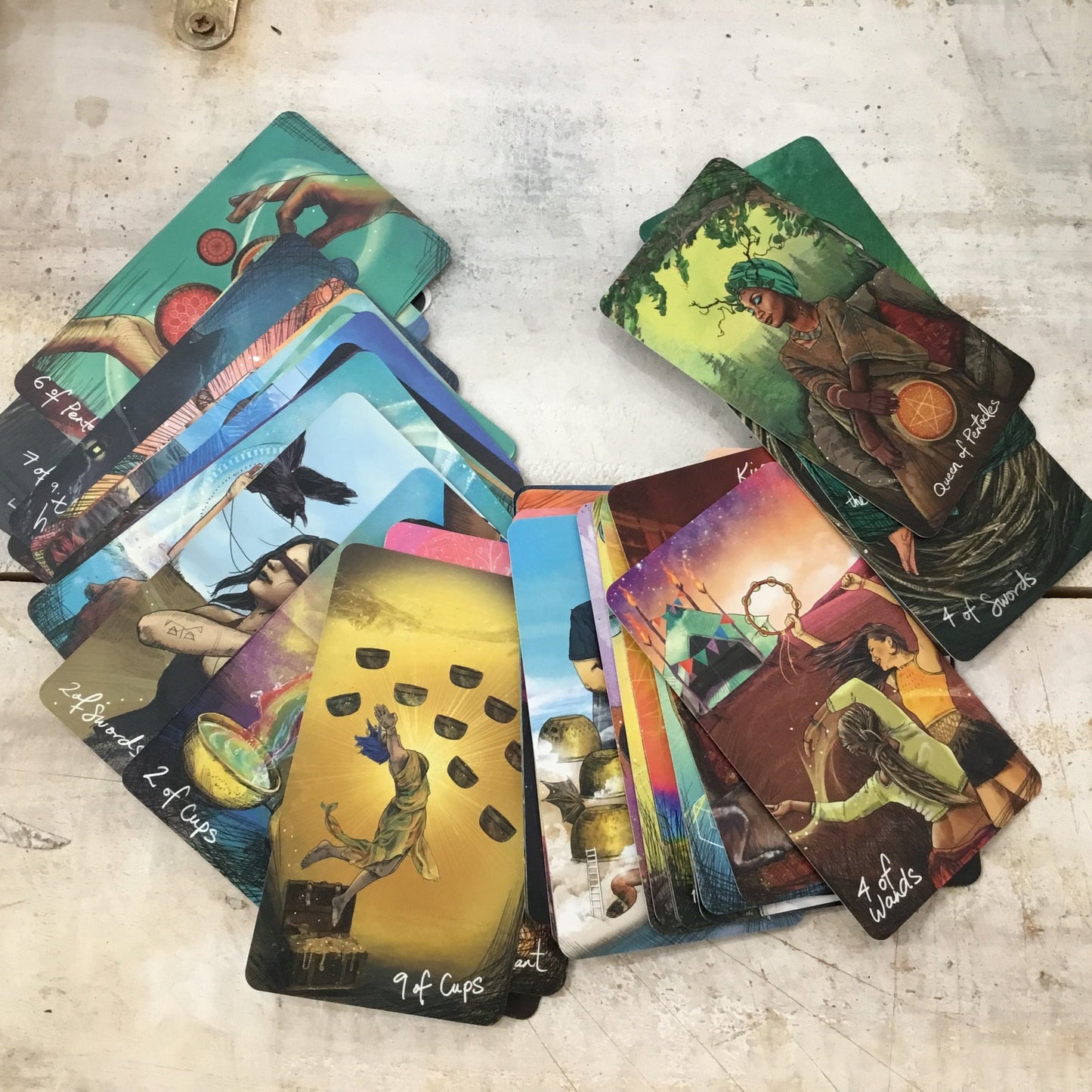 Tarot Deck - The Light Seers Tarot - by Chris Anne