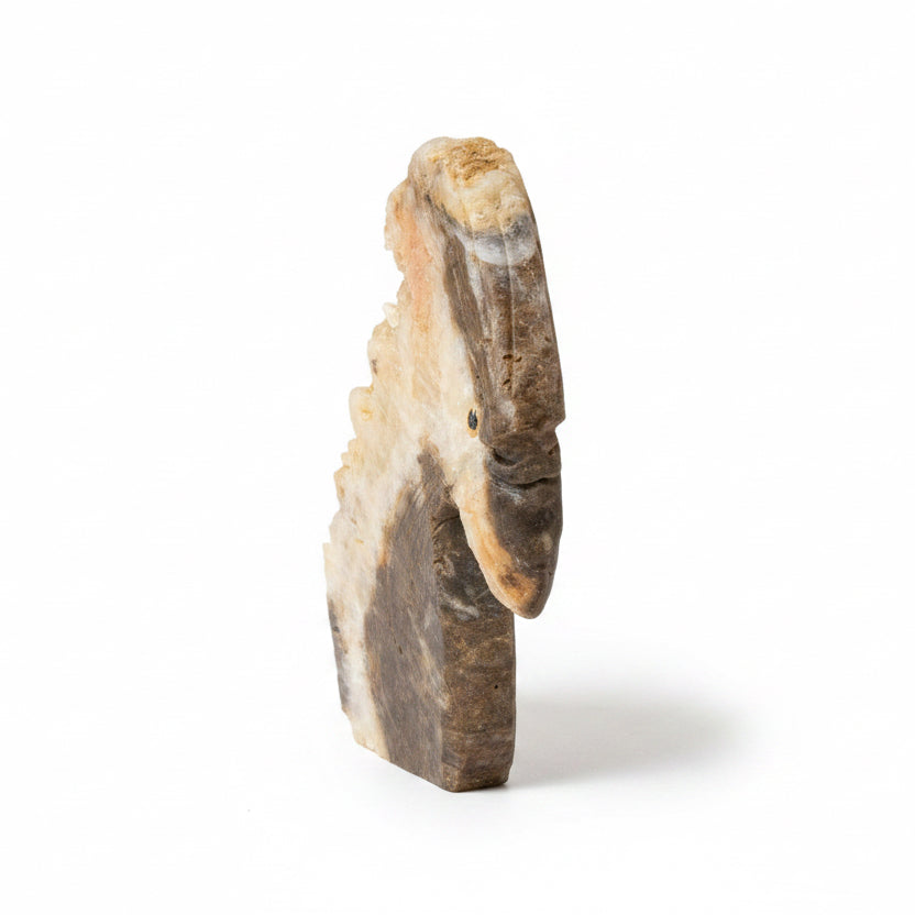 Druzy Quartz Hand Carved Eagle