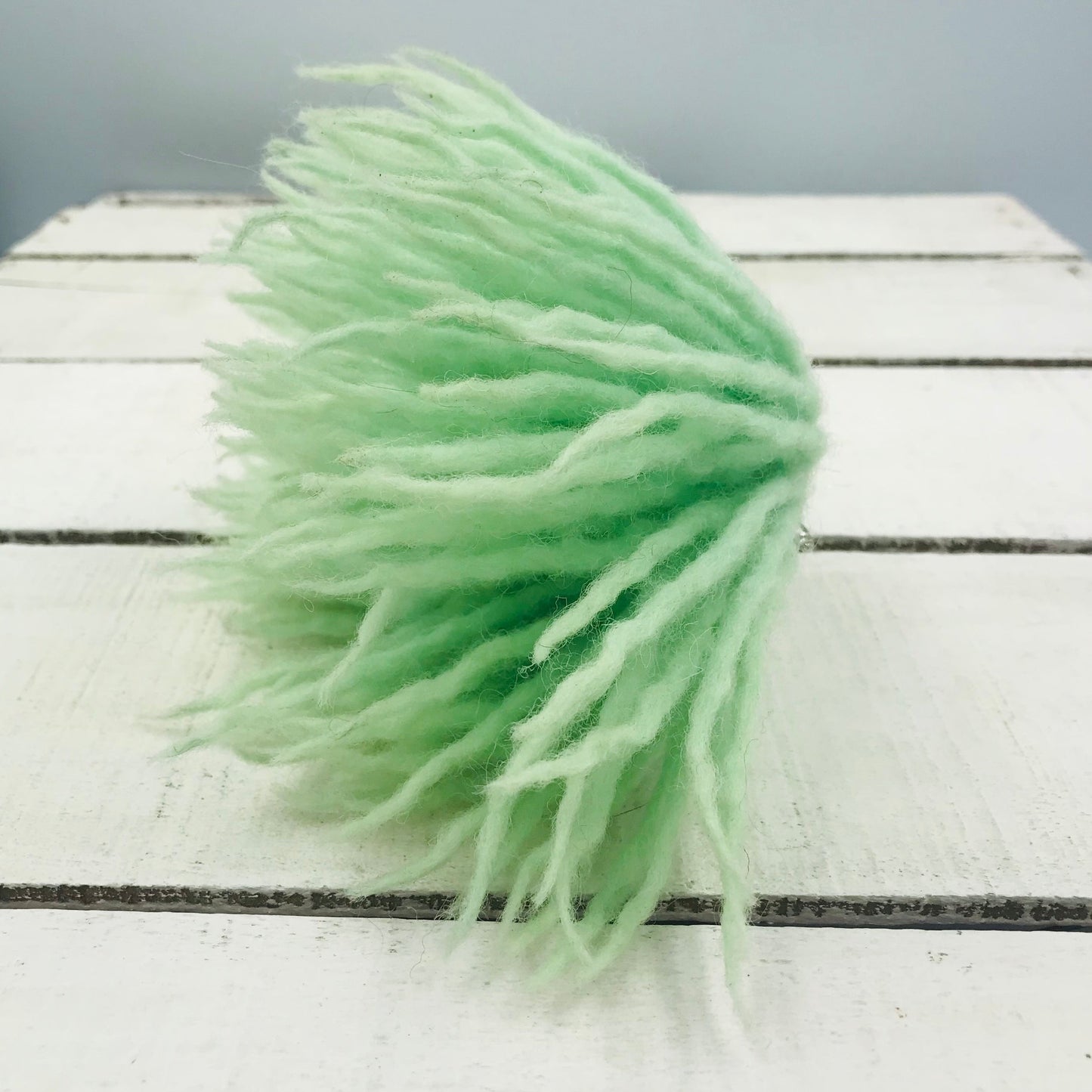 Crafted by hand for you-  Merino wool Anemone Brooch