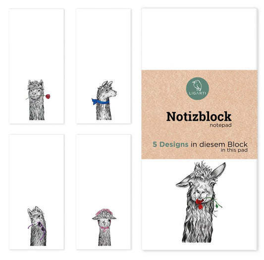 Bloc de notas - Trio Mere gatos - PAPEL RECICLADO x3 diseños 