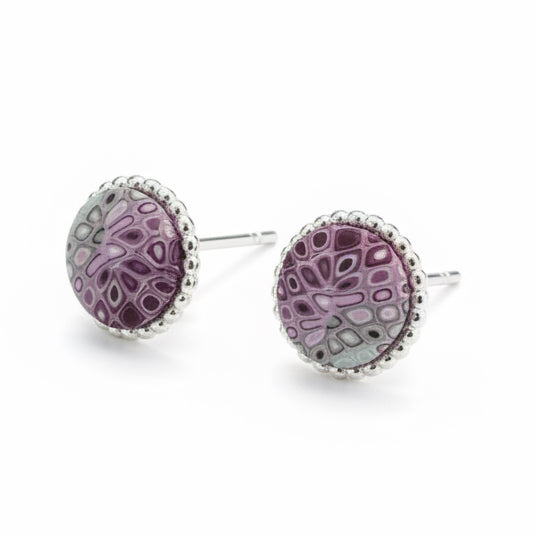 Sanctuary | Stud Earrings 10mm |Mosaic